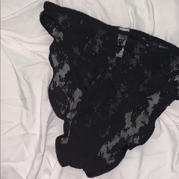 Vintage Christian Dior high cut black lace panties - Picture 13 of 15